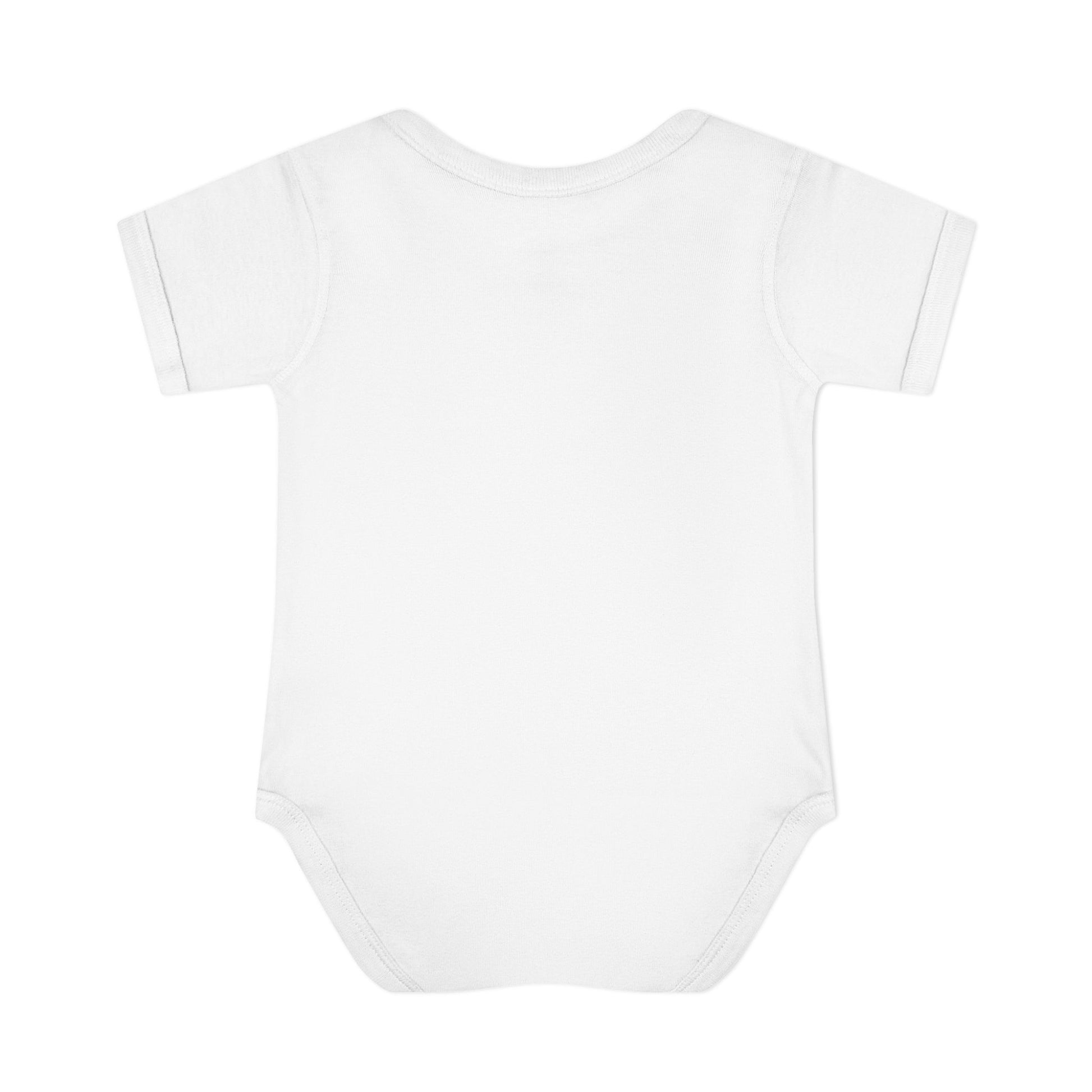 Floral Baby Bodysuit – Pastel Garden Infant Onesie | Soft Cotton Newborn Gift for Boys & Girls White