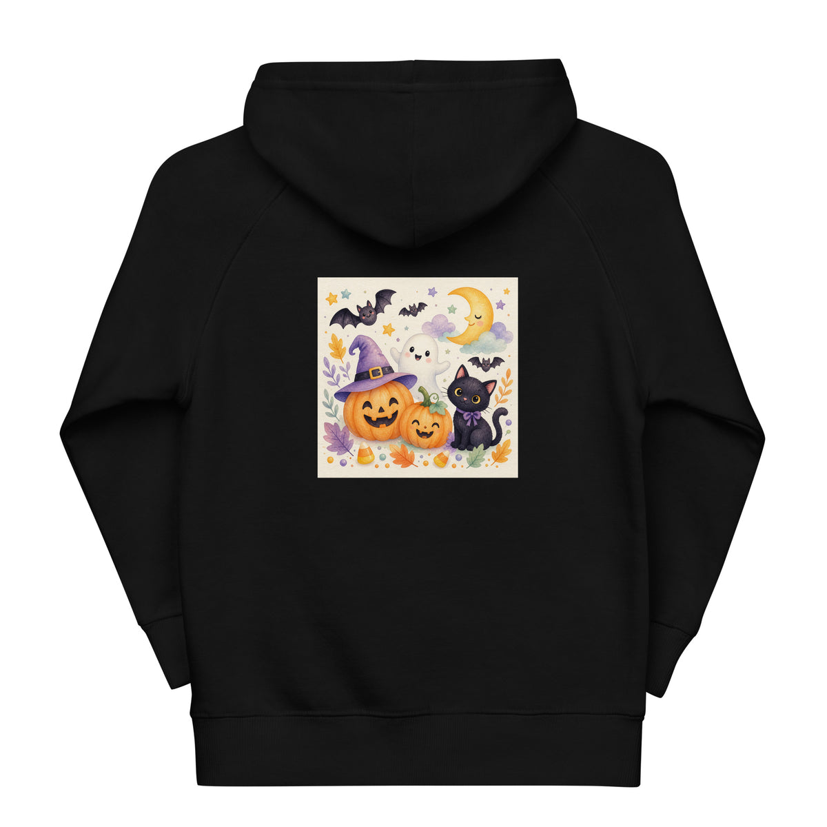 Kids eco hoodie Burnt orange