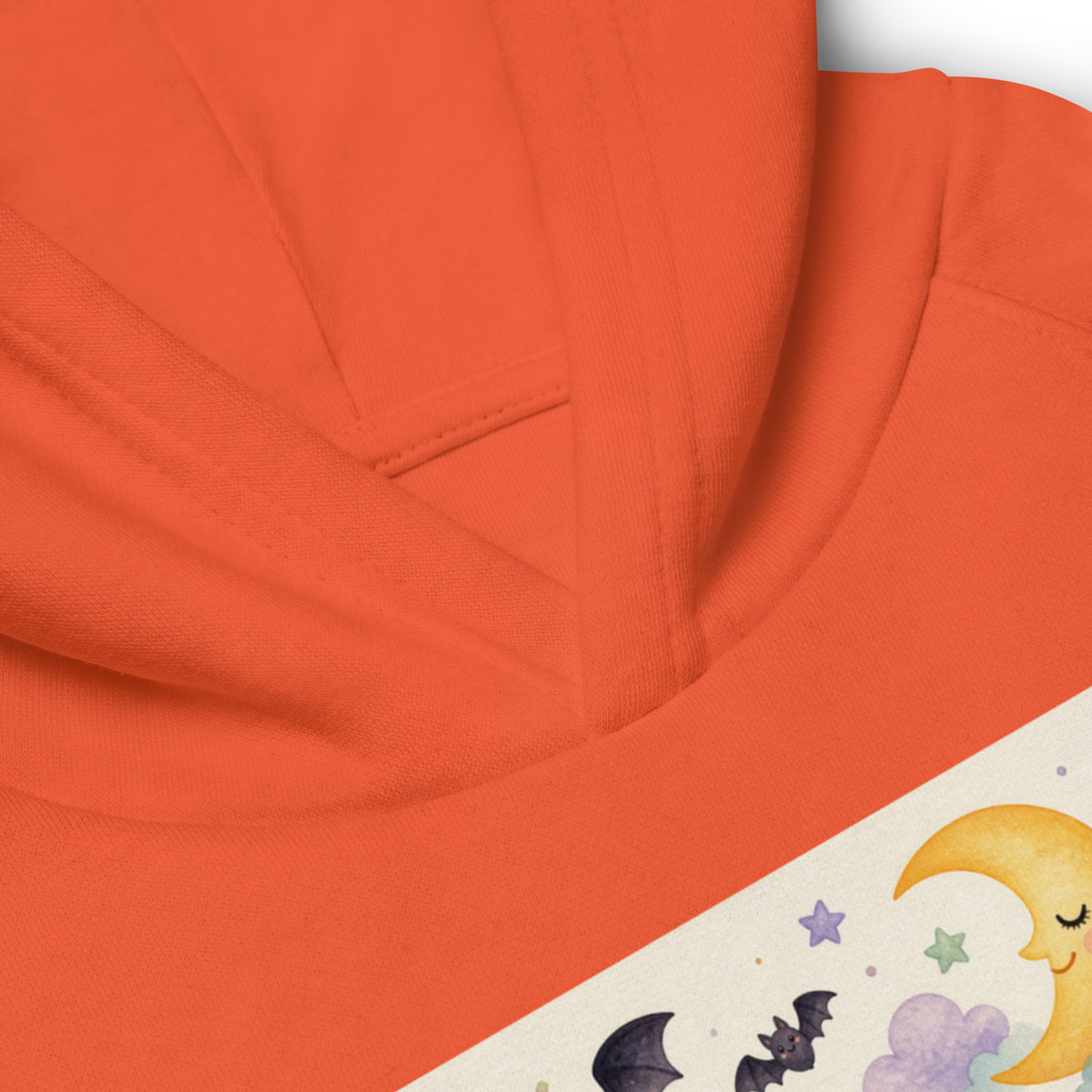 Kids eco hoodie Burnt orange
