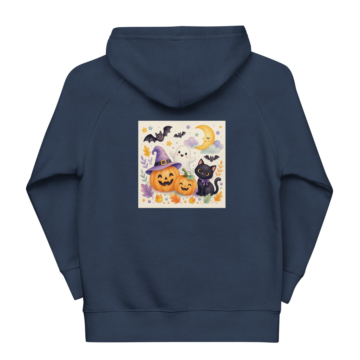 Kids eco hoodie Burnt orange