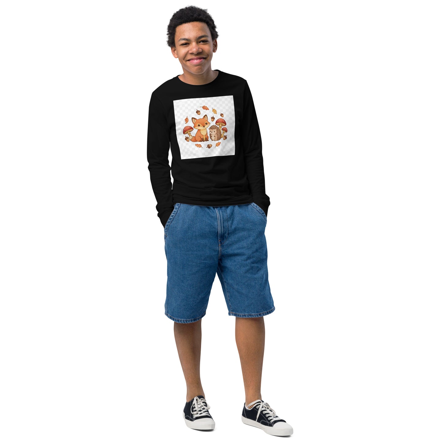 Youth long sleeve tee L