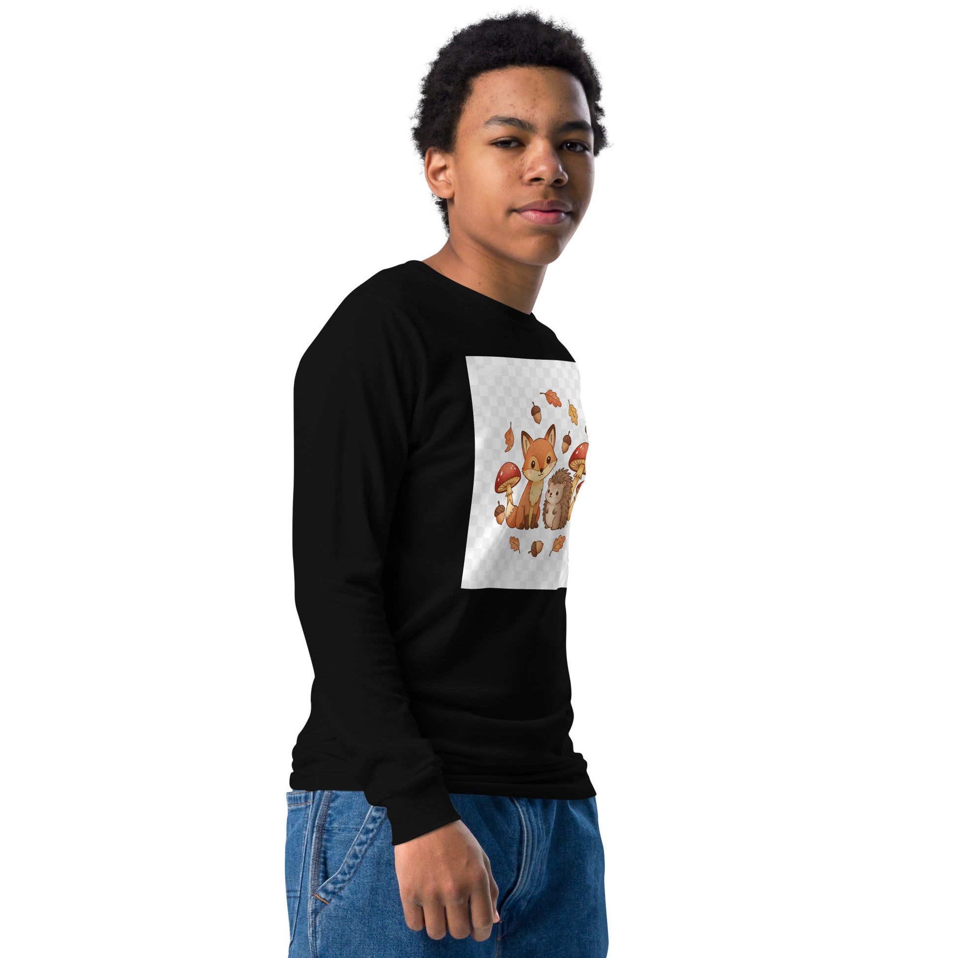 Youth long sleeve tee L